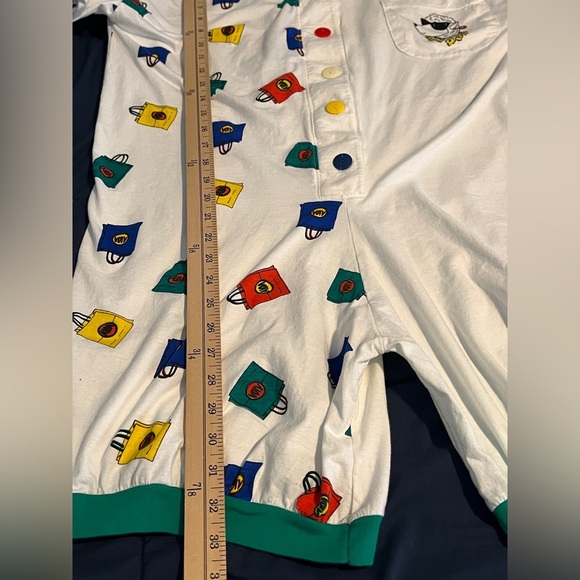 Vintage Colorful Graphic Romper Medium - Picture 9 of 11